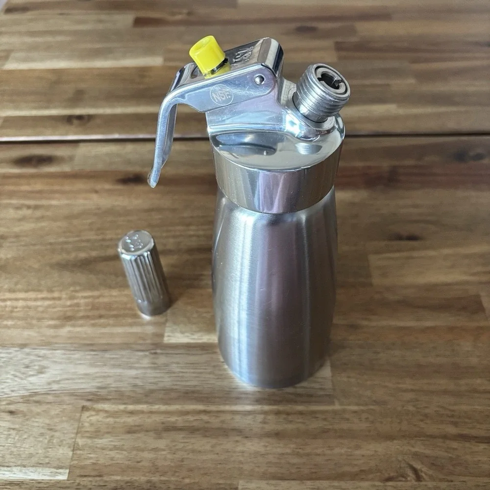 iSi Cream Whipper Staineless Steel 0.5 Liter Bottle ONLY - PREOWNED AUTHENTIC